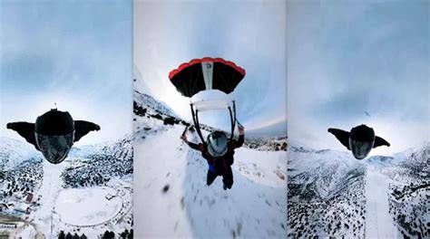 İrlandalı sporcu, Erzincan’da bin metreden wingsuit atlayışla nefes kesti